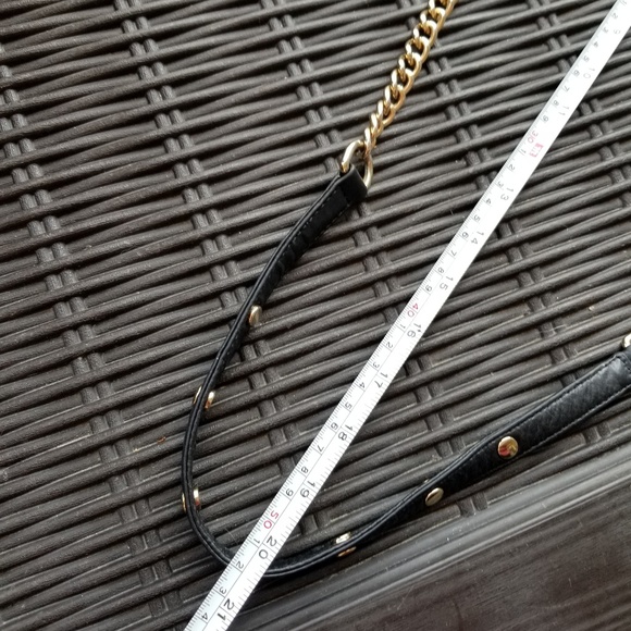 Rebecca Minkoff Black Gold Chain Studded Bag - Picture 5 of 8